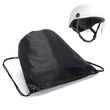 1 Предмет, сумка для шлема, Непромокаемый Рюкзак, карман на шнурке для мотоцикла, Скутера, Велосипеда, сумка для защиты крышки шлема Наполовину