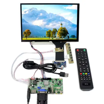 10,1-дюймовый ЖК-экран 1280Х800 M101NWWB с емкостной сенсорной панелью и платой ЖК-контроллера HD MI + VGA + AV + USB