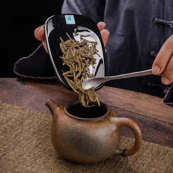 100/0,1 г неограниченного количества электронного чая интеллектуальный дисплей веса чайного сервиза аксессуары для чайной церемонии небольшое измерение грамм рассыпного чая