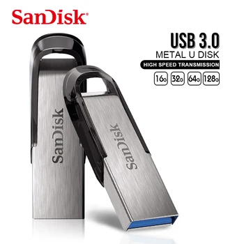 100% SanDisk CZ73 USB 3,0 флэш-накопитель 256 ГБ 128 ГБ 64 ГБ memoria USB Stick Флешка 32 ГБ флеш-накопитель Металлический cle USB-диск Бесплатная доставка