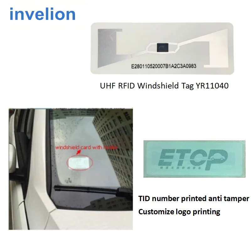 1000 шт./лот 860 МГц-960 МГц ISO180006C & EPC Gen2 UHF RFID дальнего действия ПВХ смарт-карта-бирка для управления транспортными средствами и персоналом - 5