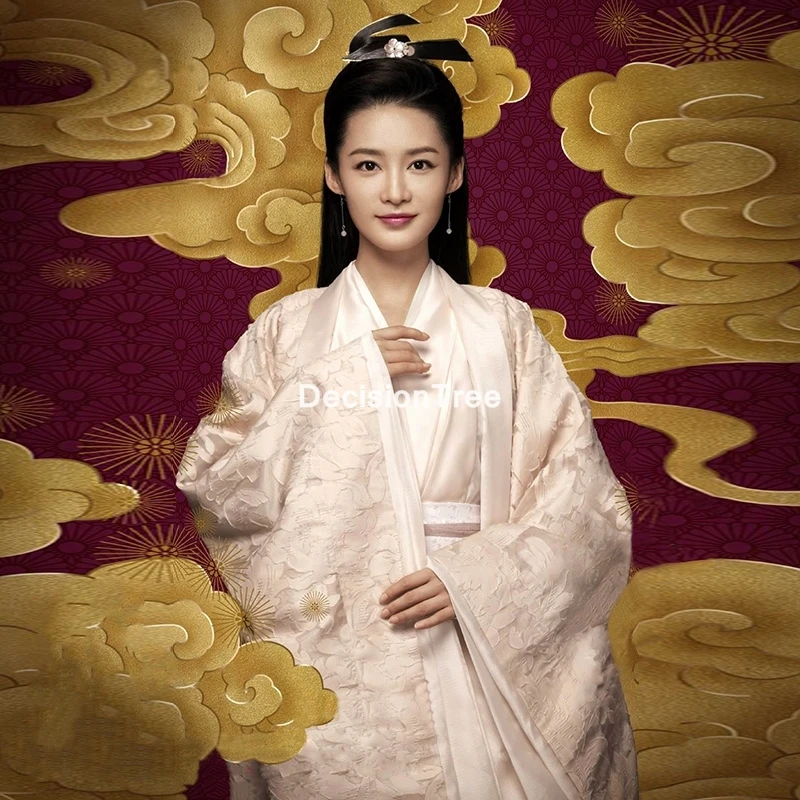 2022 телепередача hanfu woman китайский традиционный древний танцевальный костюм женский национальный сценический костюм hanfu tang национальный древний косплей - 1