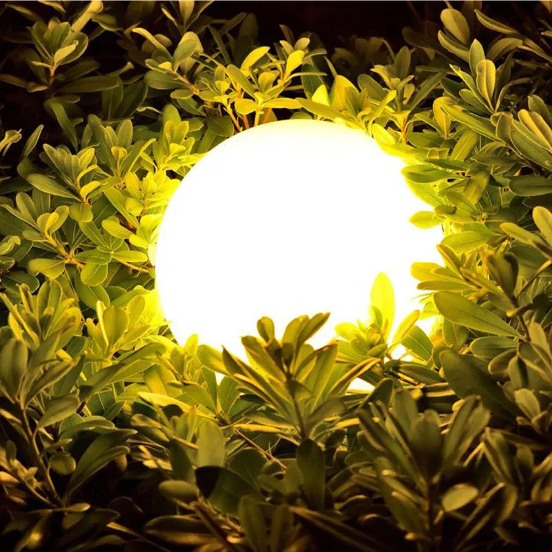 30 см Светодиодный Солнечный шар, Открытый Водонепроницаемый Плавающий Шар, Светильник для Украшения сада, Газона, Бассейна, Двора, Террасы - 5