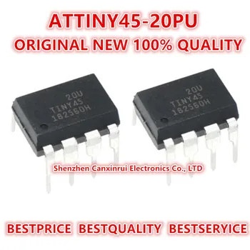 (5 штук) Оригинальные новые электронные компоненты 100% качества ATTINY45-20PU, микросхемы интегральных схем