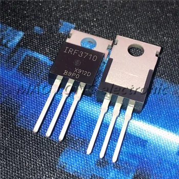 50 шт./лот Новый IRF3710 IRF3710PBF TO-220 Полевой транзистор MOSFET N 100V/57A