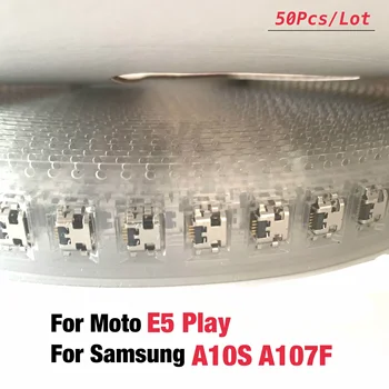 50 Шт. Хорошее качество USB Порт Для Зарядки Зарядное Устройство Разъем Для Motorola Moto E6 E5 Play Samsung A10S A107 A107F