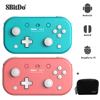 8 Bitdo Lite 2 Bluetooth Геймпад с вибрацией, беспроводной игровой контроллер для Nintendo Switch Lite Android Raspberry Pi