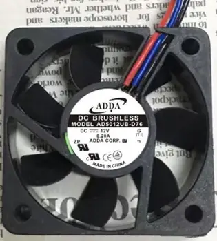 ADDA AD5012UB-D76 DC 12V 0.20A 50x50x15 мм 3-проводной серверный вентилятор охлаждения