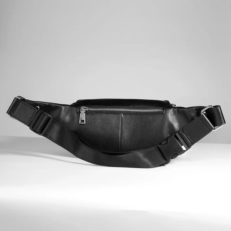 AETOO Мужская нишевая спортивная кожаная поясная сумка для поездок на работу, сумка для отдыха, многофункциональная поясная сумка для мобильного телефона, уличная мода c - 1