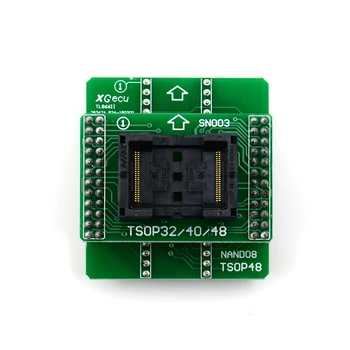 Andk Tsop48 Nand Адаптер Только для Xgecu Minipro Tl866Ii Plus Программатор для флэш-чипов Nand Tsop48 Гнездо адаптера