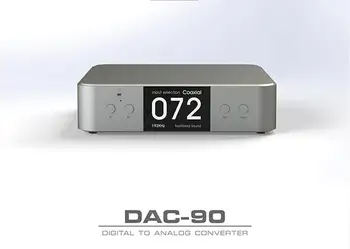DAC90 полностью сбалансированный USB/оптический/коаксиальный/Bluetooth цифровой декодер DAC ESS9038Q2M NE5532 OPA поддерживает дистанционное управление DSD
