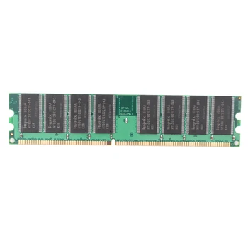 DDR 1 ГБ Памяти ПК Ram DDR1 Настольный PC3200 400 МГц 184-Контактный Не-ECC Компьютерный Модуль Memoria