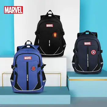 Disney, новые школьные сумки для мальчиков, человек-паук, капитан Америка, железный человек, рюкзак для учащихся начальных классов большой емкости mochilars escolar