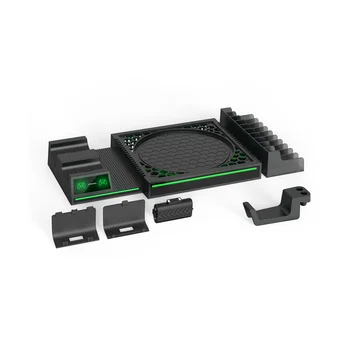DOBE FOMIS ELECTRONICS Игровой Хост Охлаждающая Подставка для Xbox Серии X Вертикальная Подставка Для Зарядки Геймпада Док-станция для Аксессуаров XSX