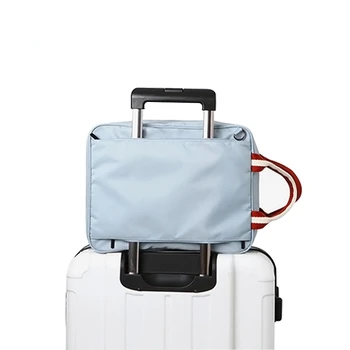 Eason Travel, Посадочный пакет Большой емкости, Мужская Женская Повседневная нейлоновая сумка, сумка для хранения одежды через плечо, сумки для фитнеса