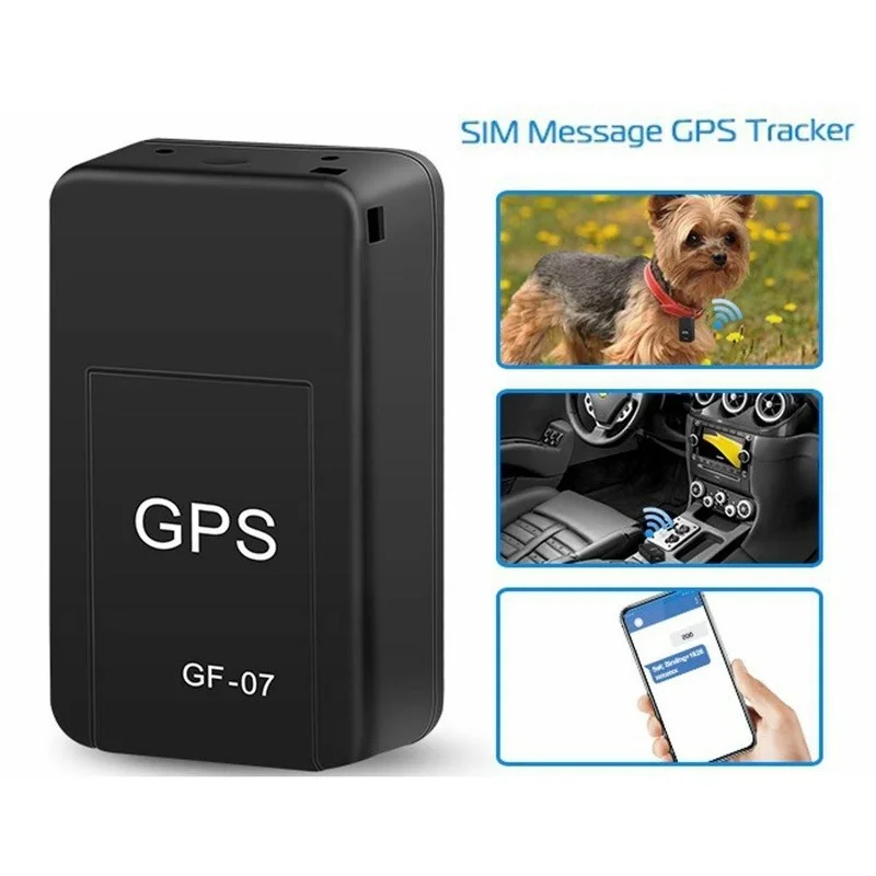 GF-07 Магнитный Автомобильный Трекер GPS Позиционер Отслеживание в реальном времени Магнит Адсорбционный Мини-Локатор SIM-Вставки Сообщение Домашние Животные Анти-потерянный - 1