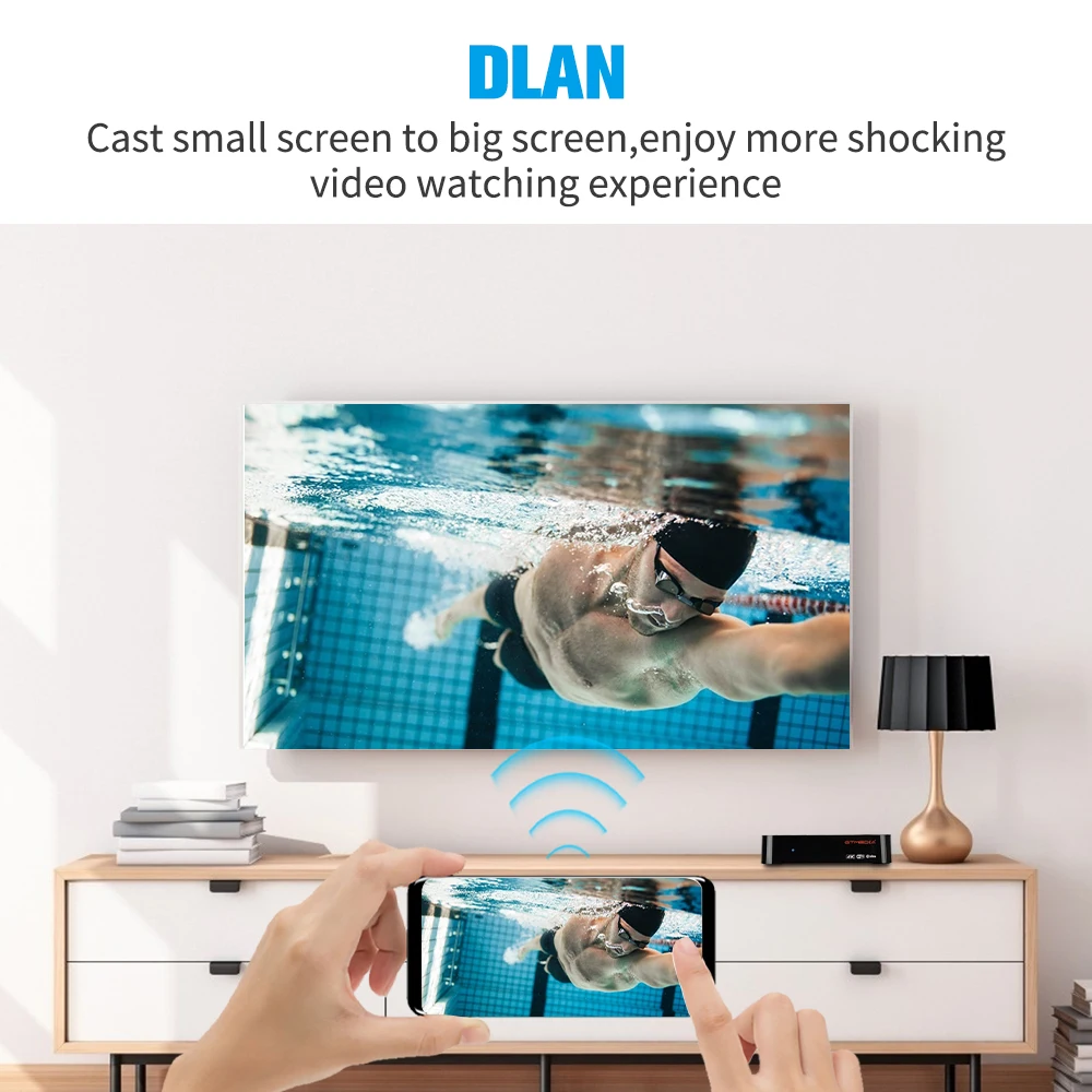 GTMEDIA Smart TV Box G2 PLUS Android 11,0 2 ГБ 16 ГБ Четырехъядерный 4K HD 3D Видео Медиаплеер Домашний Кинотеатр ТВ-приставка Поддержка M3U - 2