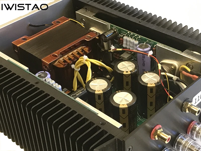 IWISTAO Одноконтурный Усилитель мощности постоянного тока чистого класса A с теплым Звуком, Запечатанный золотым полевым транзистором, Послеступенчатый Усилитель Pass ACA для электронных - 1