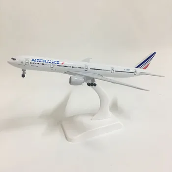JASON TUTU 20 см Модель самолета Модель самолета Air France Boeing 777 Модель самолета 1: 300 Отлитые под давлением металлические самолеты Игрушки