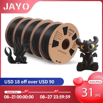JAYO 3d PLA PLUS/PETG/ШЕЛК/PLA META/PLA 1,75 мм Нить для 3D-принтера 5 кг 100% Без пузырьков Материалы для 3D-печати для 3D-принтера и ручки