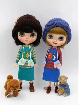 JSB04 BJD кукольная одежда двухцветный Кукольный наряд Красивое платье кукольная одежда Аксессуары Для кукол