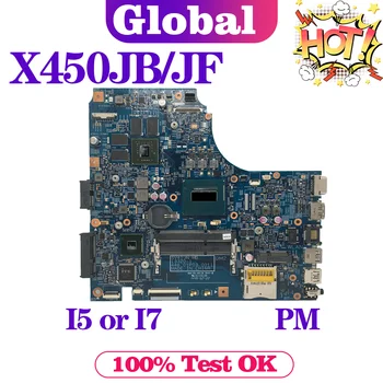 KEFU X450J Материнская плата Для ноутбука ASUS X450JB X450JF A450J SV41JV X450JN Материнская плата I5 I7 GT745M GT850M GT940M LVDS/EDP