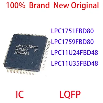 LPC1751FBD80 LPC1759FBD80 LPC11U24FBD48 LPC11U35FBD48 100% Абсолютно Новый Оригинальный IC LQFP