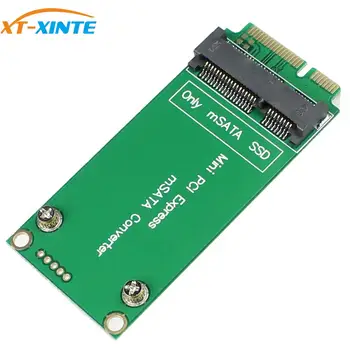 mSATA Адаптер к Mini PCI-e SATA SSD Адаптер Конвертер Карты для Asus Eee PC 1000 S101 900 901 900A T91 3x5 см