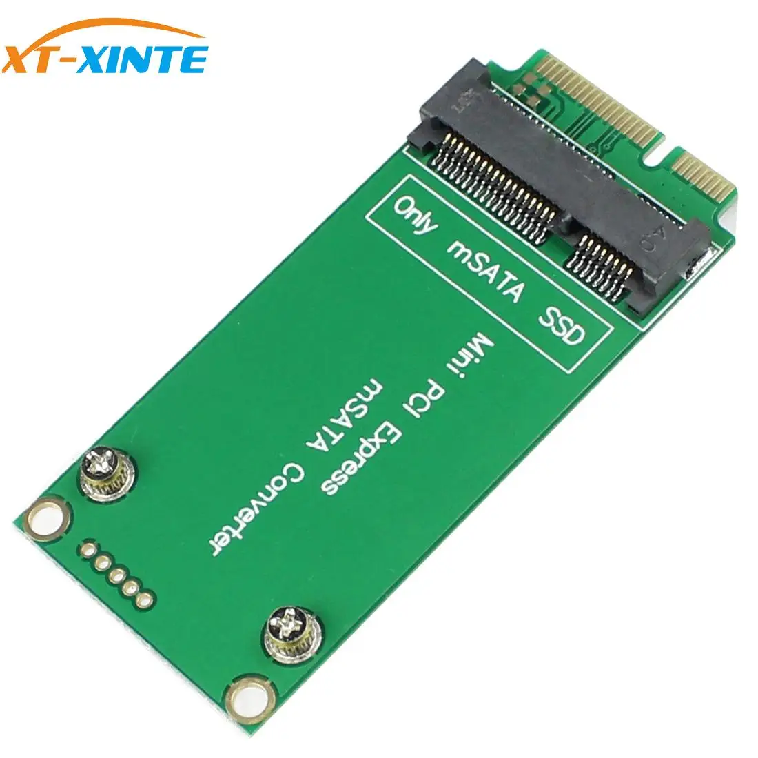 mSATA Адаптер к Mini PCI-e SATA SSD Адаптер Конвертер Карты для Asus Eee PC 1000 S101 900 901 900A T91 3x5 см - 0