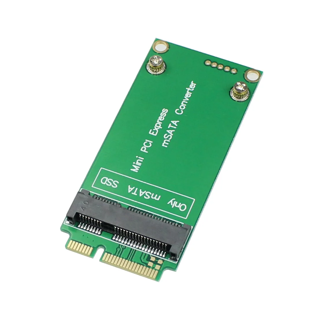 mSATA Адаптер к Mini PCI-e SATA SSD Адаптер Конвертер Карты для Asus Eee PC 1000 S101 900 901 900A T91 3x5 см - 1