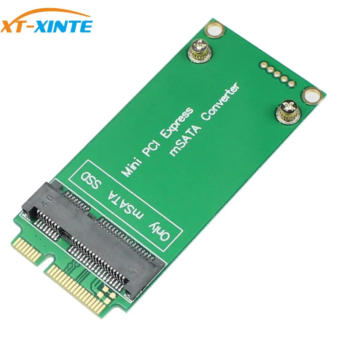 mSATA Адаптер к Mini PCI-e SATA SSD Адаптер Конвертер Карты для Asus Eee PC 1000 S101 900 901 900A T91 3x5 см - 2