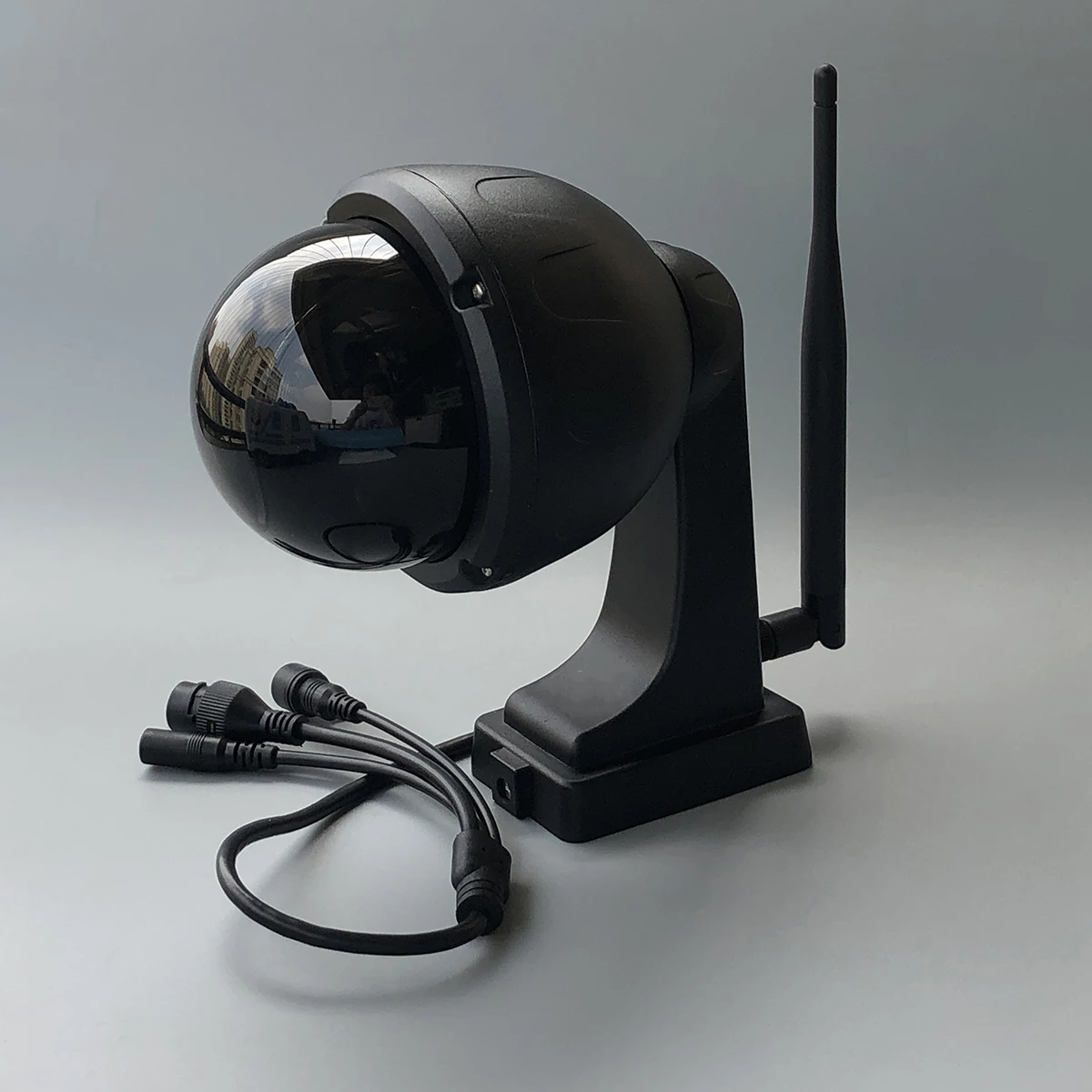 OwlCat 8-мегапиксельная наружная водонепроницаемая черная купольная IP-камера 4K HD Human Smart Автоматическое отслеживание Обнаружения транспортного средства Слот для SD-карты Аудио - 2