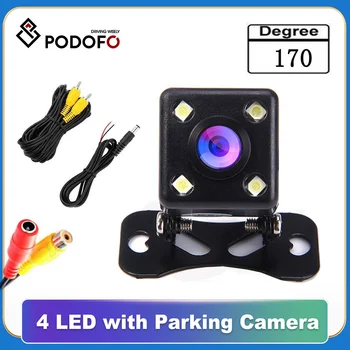 Podofo Auto CCD HD Автомобильная Резервная камера заднего вида, Задний монитор, Система помощи при парковке, Универсальная камера, Передняя камера заднего вида, Водонепроницаемая камера