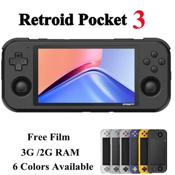 Retroidpocket 3 Android Новая Портативная Игровая консоль PS2 Arcade Retro RP3, Электронные игры для PSP, Ролевые игры RPG, ACT Actions, СРЕДНЕЕ ЗНАЧЕНИЕ