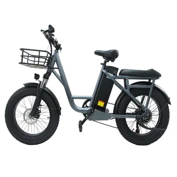 SMLRO E7-1 1000 Вт 45 км/ч, Электрический Велосипед для Взрослых, 48V20AH, Литиевая Батарея, 4,0 Толстая Шина, 20 Дюймов, Мужской Горный Велосипед, Мотоцикл