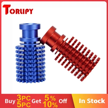 Torlipy Синий Красный радиатор V6 1,75 мм и 3 мм Боуден Экструдер Радиаторная трубка для подачи нити 3D принтера