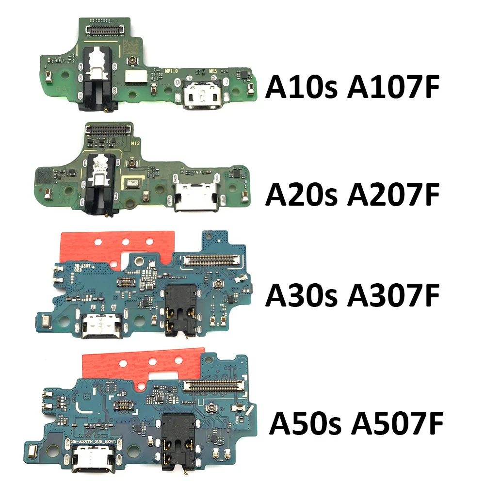 USB Зарядное устройство Разъем Для Зарядки Гибкая Плата Микрофон Для Samsung A21A12 A10S A20S A30S A50S A70S A01A11 A21S A31 A41 A51A71 - 0
