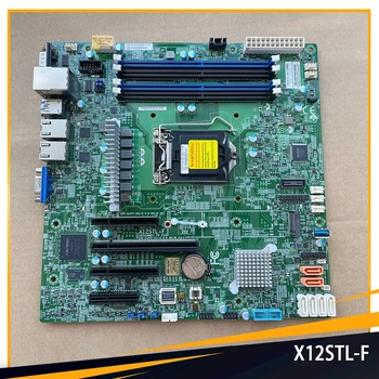 X12STL-F C252 LGA-1200 PCIE 4.0 M-ATX 128 ГБ DDR4-3200 МГц 6XSATA 3 Для серверной материнской платы Supermicro Высокое Качество Быстрая доставка