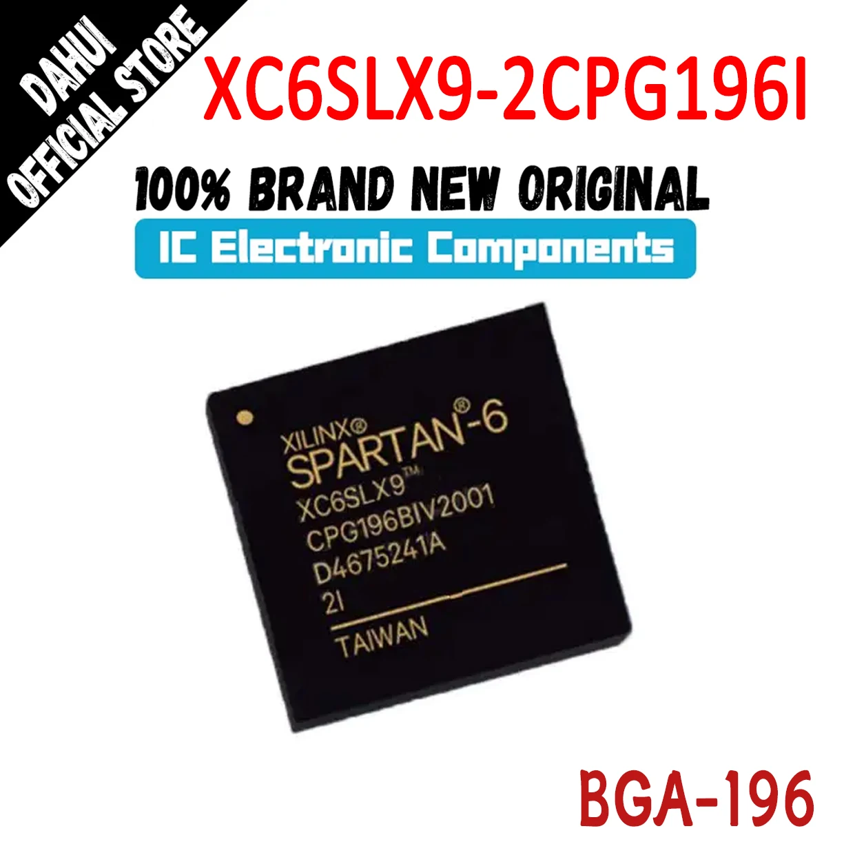XC6SLX9-2CPG196I XC6SLX9-2CPG196 XC6SLX9-2CPG XC6SLX9-2 XC6SLX9 XC6SLX XC6 микросхема CPLD FPGA BGA-196 - 0