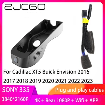 ZJCGO Подключи и Играй Видеорегистратор Dash Cam UHD 4K 2160P Видеомагнитофон для Cadillac XT5 Buick Envision 2016 2017 2018 2019 2020 2021 2022