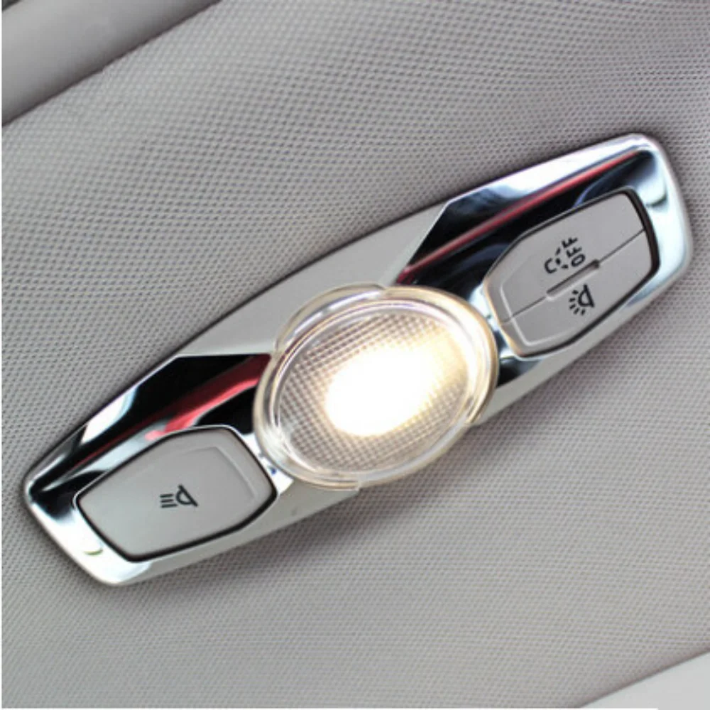 Автомобильная лампа для чтения, декоративная крышка, наклейка с блестками для Ford New Focus 3 MK3 Kuga Escape 2013 2014 2015 2016 2017 - 1