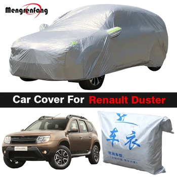 Автомобильный чехол для внедорожника Renault Duster, наружный солнцезащитный козырек, Защита от Дождя, Снега, пыли, Ветрозащитный чехол
