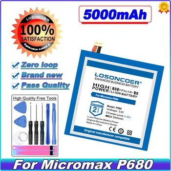 Аккумулятор LOSONCOER 5000 мАч для планшетов Micromax P680 ~ В наличии
