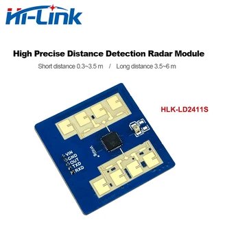 Бесплатная доставка 24G Hi-Link HLK-LD2411-S mmWave радарный модуль определения расстояния