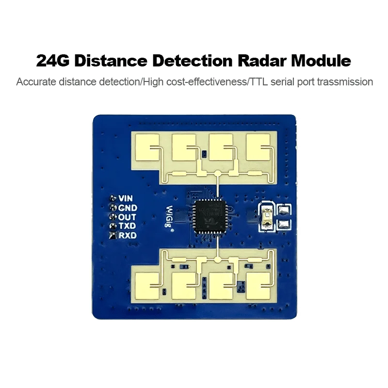 Бесплатная доставка 24G Hi-Link HLK-LD2411-S mmWave радарный модуль определения расстояния - 3