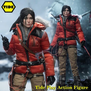 В наличии Только Один Оригинальный MTTOYS MT010 1/6 Tomb Adventure Lara Croft Snow Edition Модель Полный Набор 12 