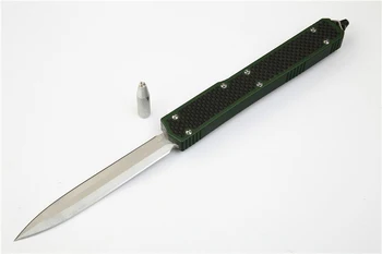 Высококачественный тактический нож с лезвием D2, ручка из алюминиевого сплава и углеродного волокна, Портативные ножи для выживания в дикой природе, EDC Инструмент