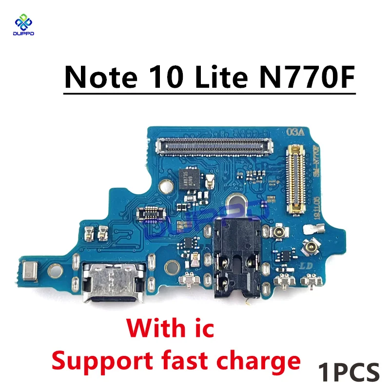 Гибкий кабель для зарядки Samsung Galaxy Note 10 Lite/SM-N770F USB-Порт для зарядки, Разъем для док-станции, Плата для зарядки, Гибкий кабель - 0