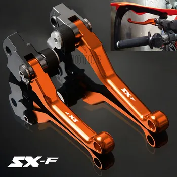 Для 250SX-F/350SX-F/450SX-F/505SX-F CNC Алюминиевый Мотоцикл Dirt Pit Bike Сводные Тормозные Рычаги сцепления 250/350/450/505 SX-F SXF