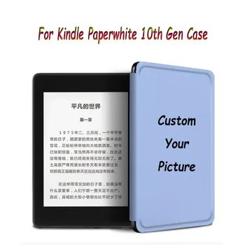 Для Kindle Paperwhite Case Обложка 10-го поколения Индивидуальная Электронная книга Funda Shell Подходит для Kindle PQ94WIF Paperwhite 4 2018 Capa